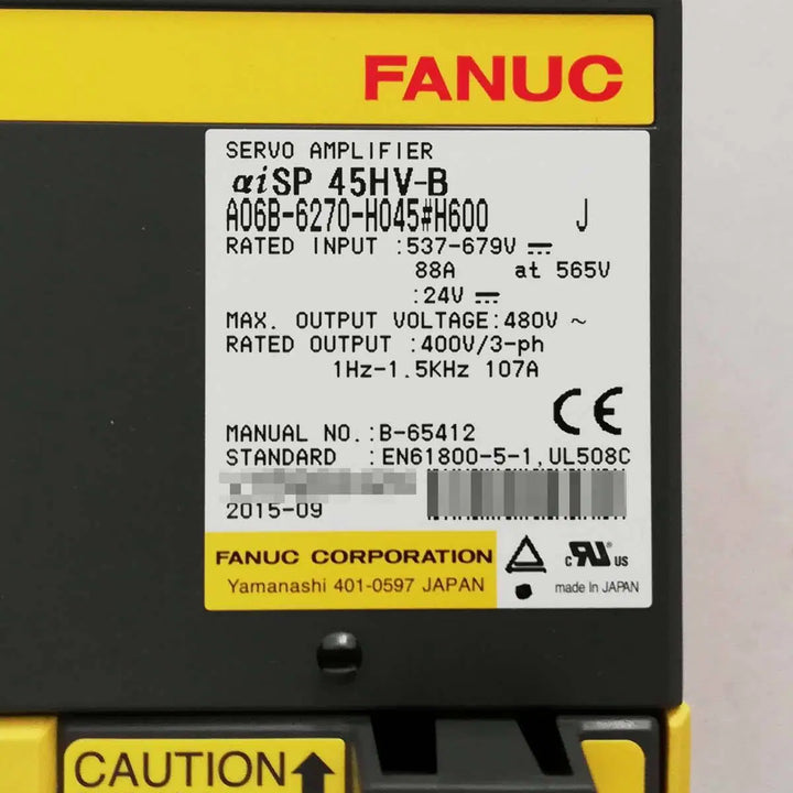 FANUC A06B-6270-H045#H600 - Image 4